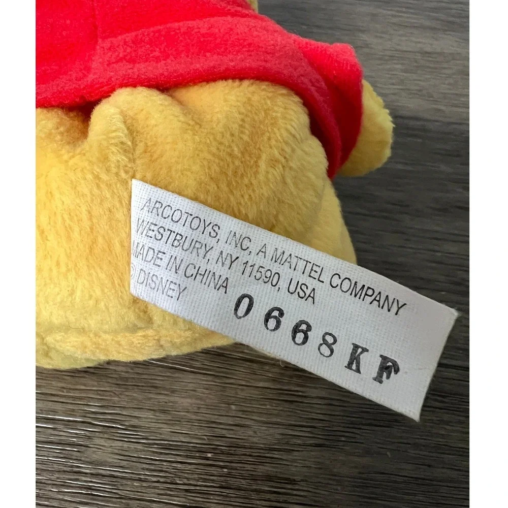 Disney Mattel Winnie the Pooh Plush Stuffed Animal Pooh Bear Toy Kids‎ Gift